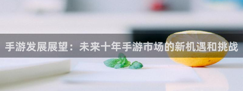 28大神下载：手游发展展望：未来十年手游市场的新机遇和挑战